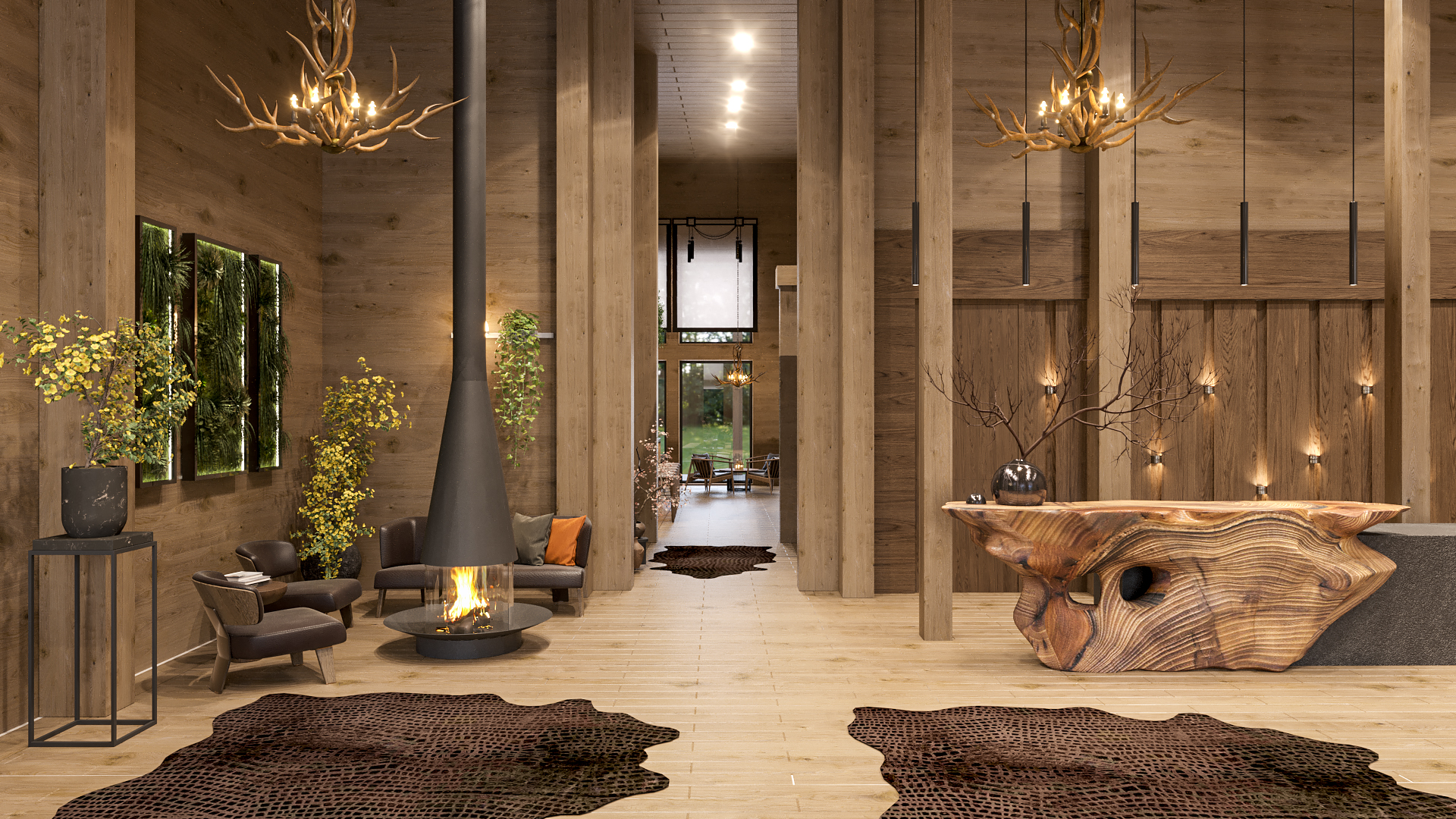 Moğolistan Club House ve Villa Projesi